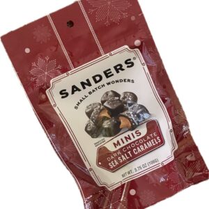 Sanders Dark Chocolate Sea Salt Caramels - Mini